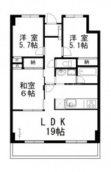 岡山駅 徒歩15分 10階の物件間取画像